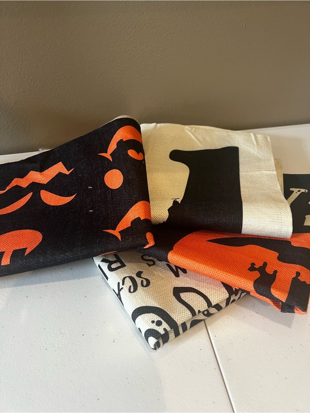 4 Halloween Pillow Covers